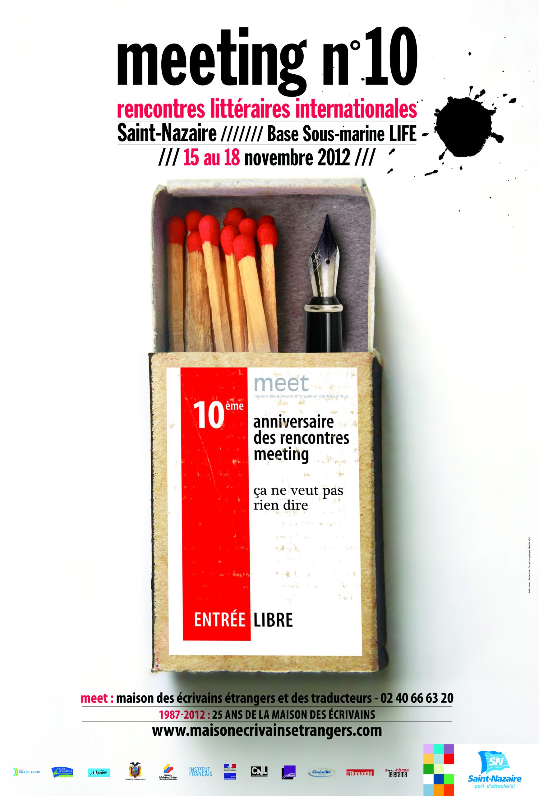 Festival de littérature Meeting 2012