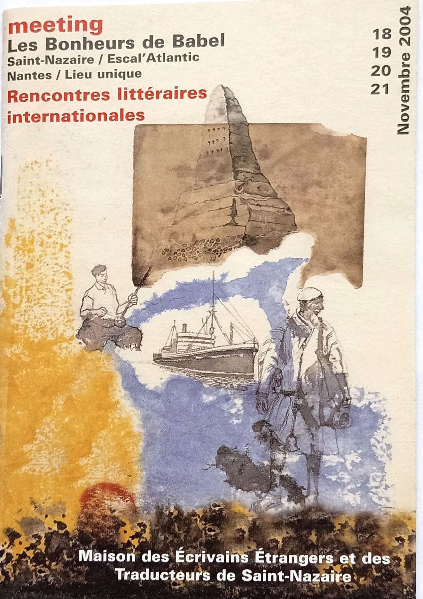 Festival de littérature Meeting 2004