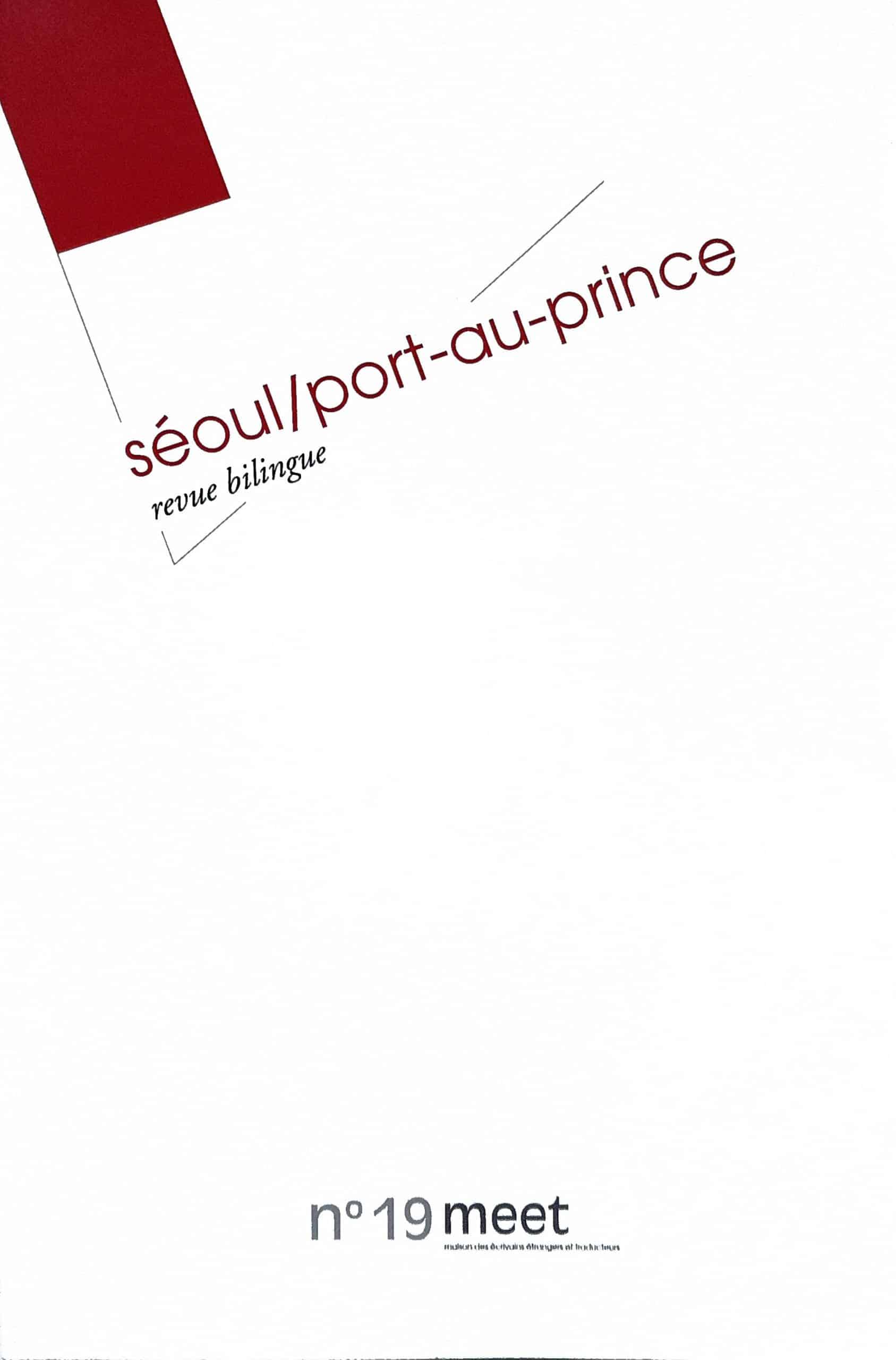 Revue n°19 – Séoul / Port-au-prince