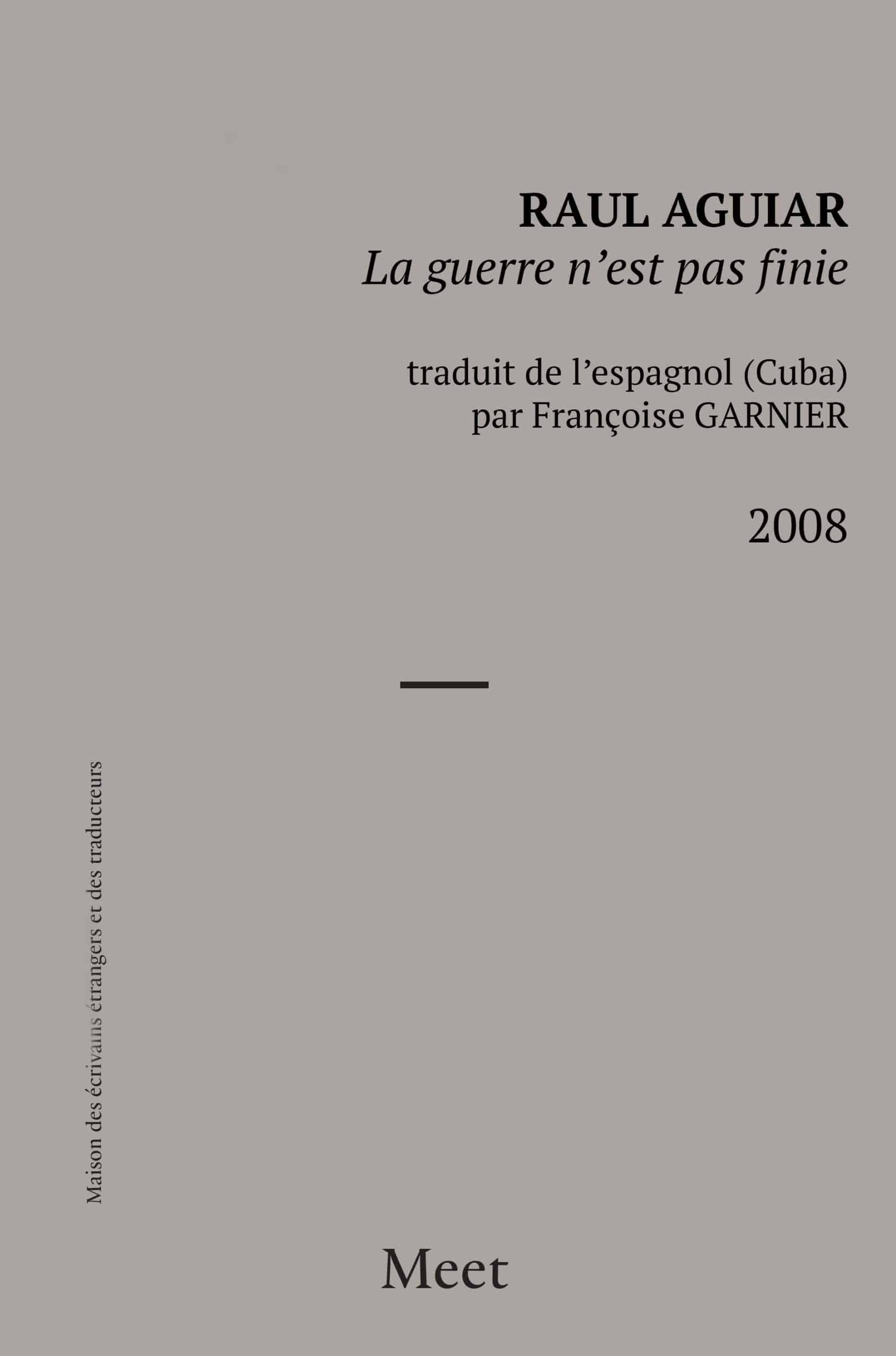 La guerre n’est pas finie