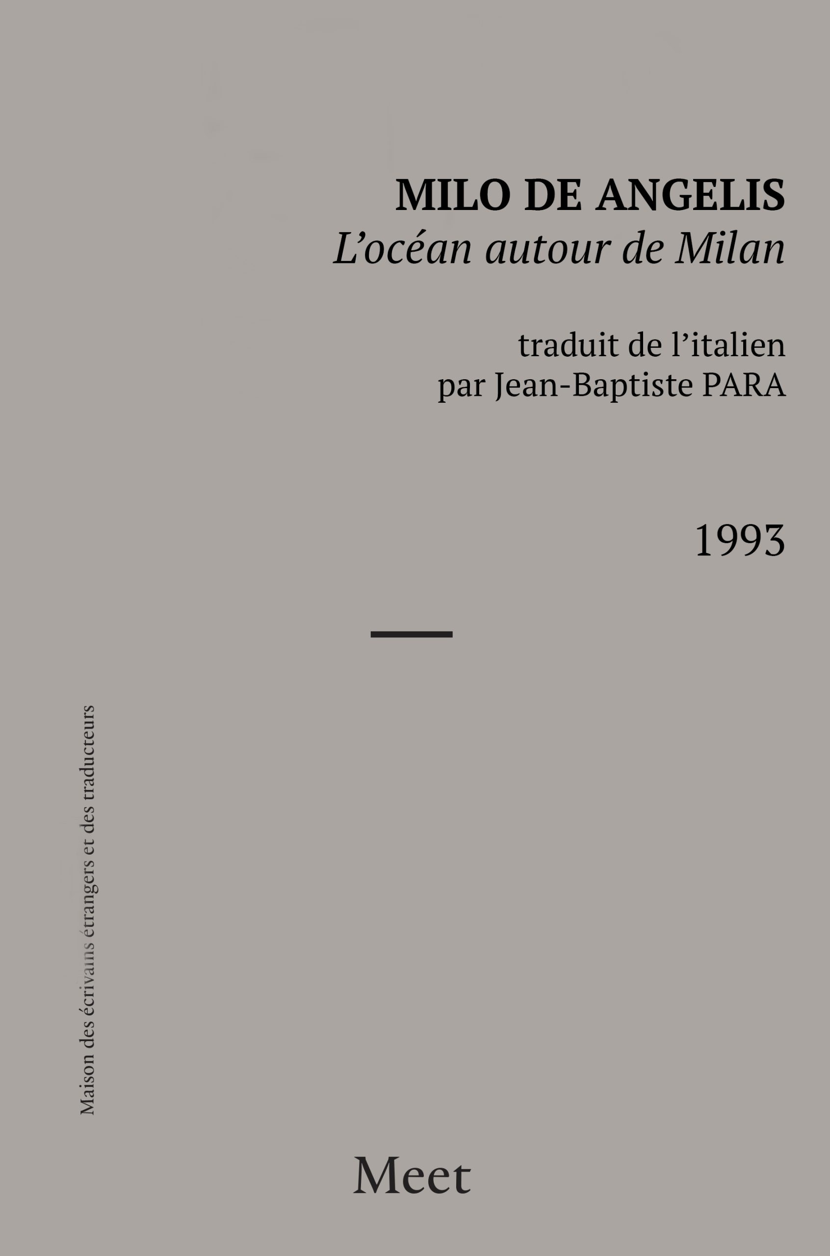 L’océan autour de Milan