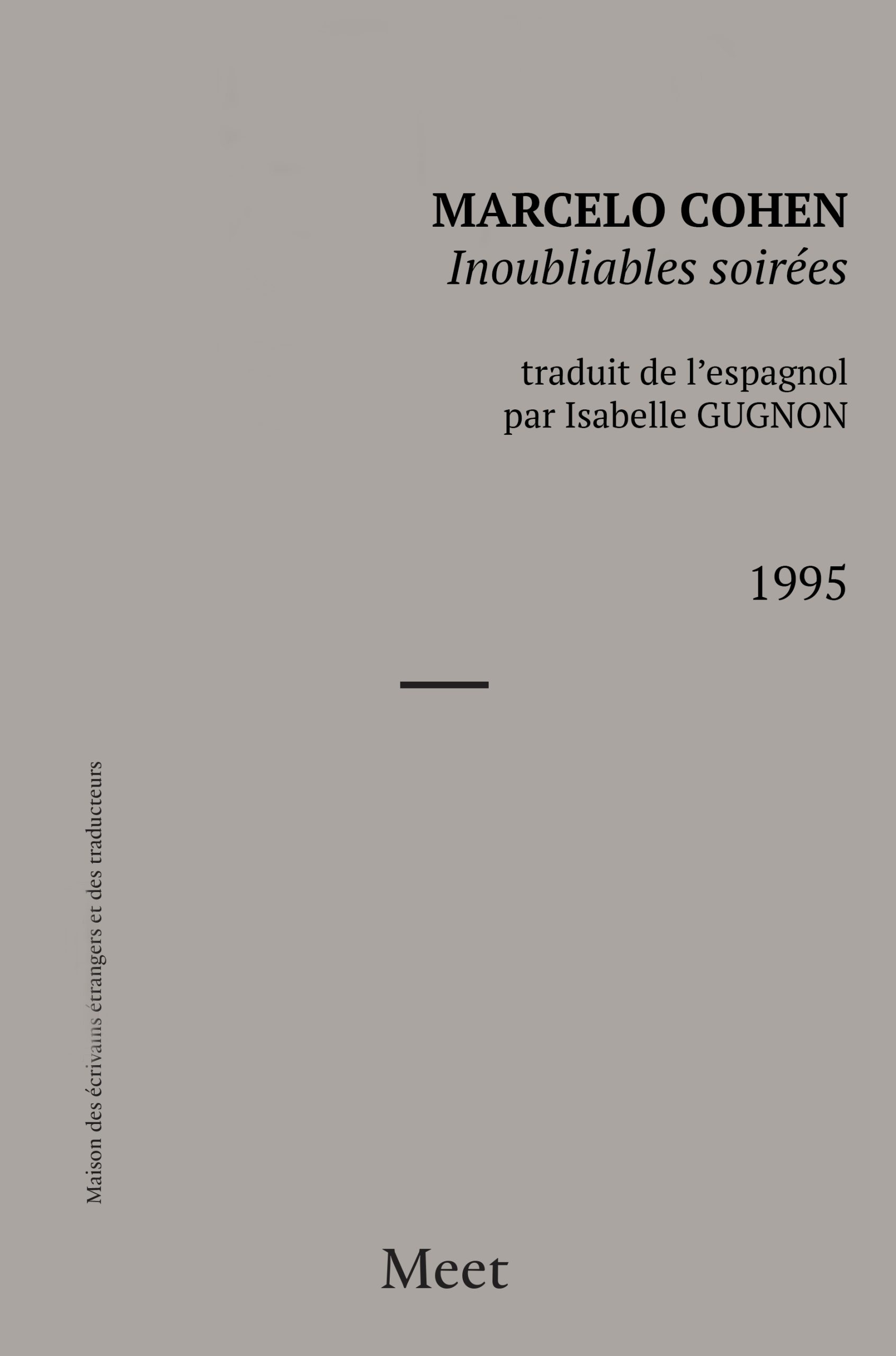 Inoubliables soirées