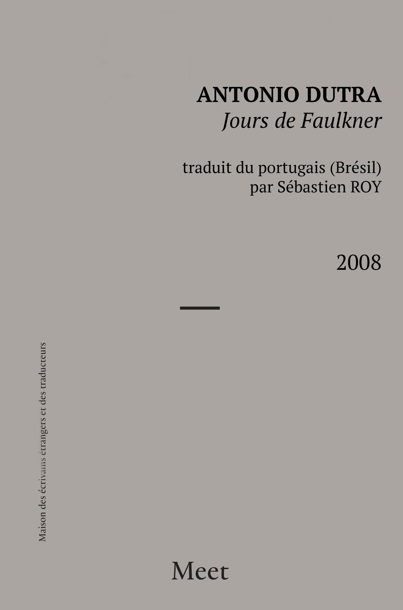 Jours de Faulkner