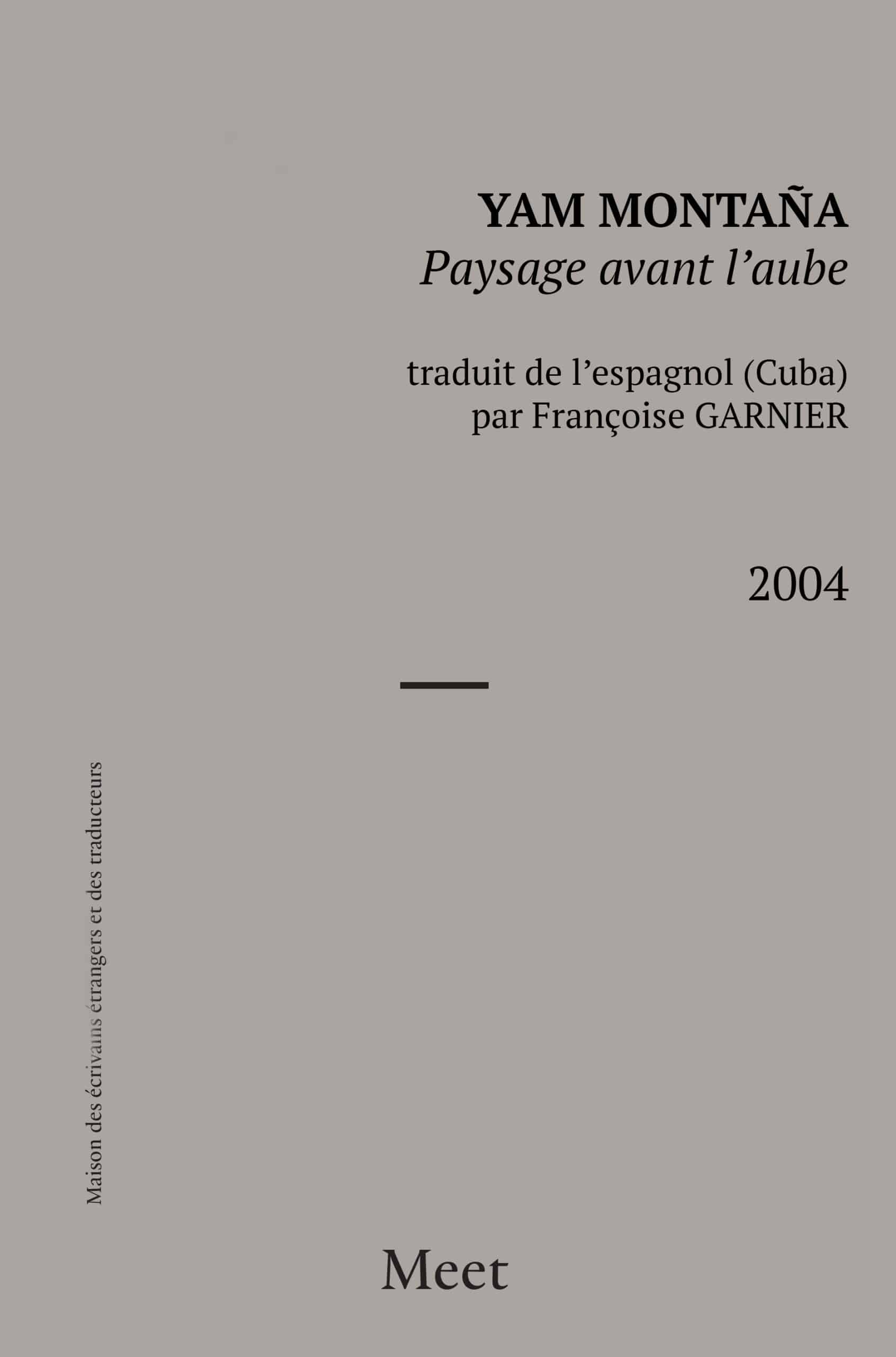 Paysage avant l&rsquo;aube