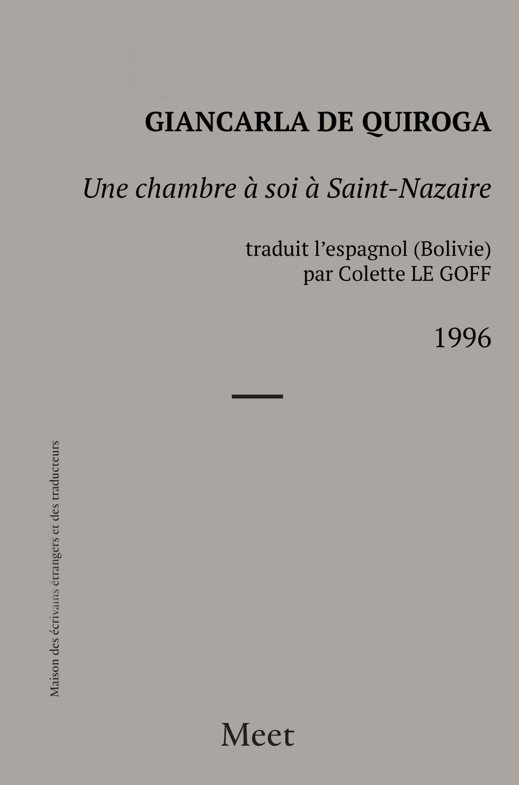 Une chambre à soi à Saint-Nazaire